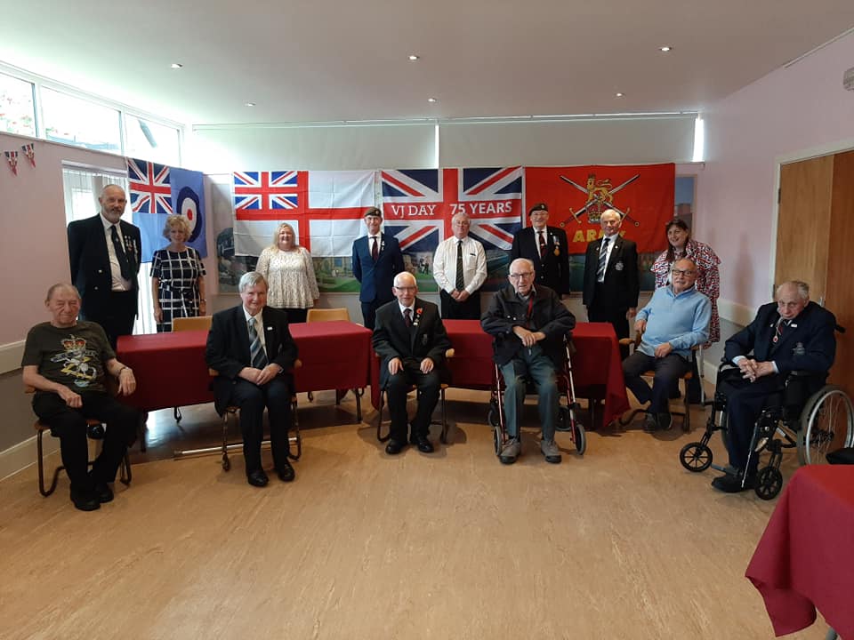 VIC Members celebrated VJ Day on Tuesday 18th August at the Sandbag Cafe.
